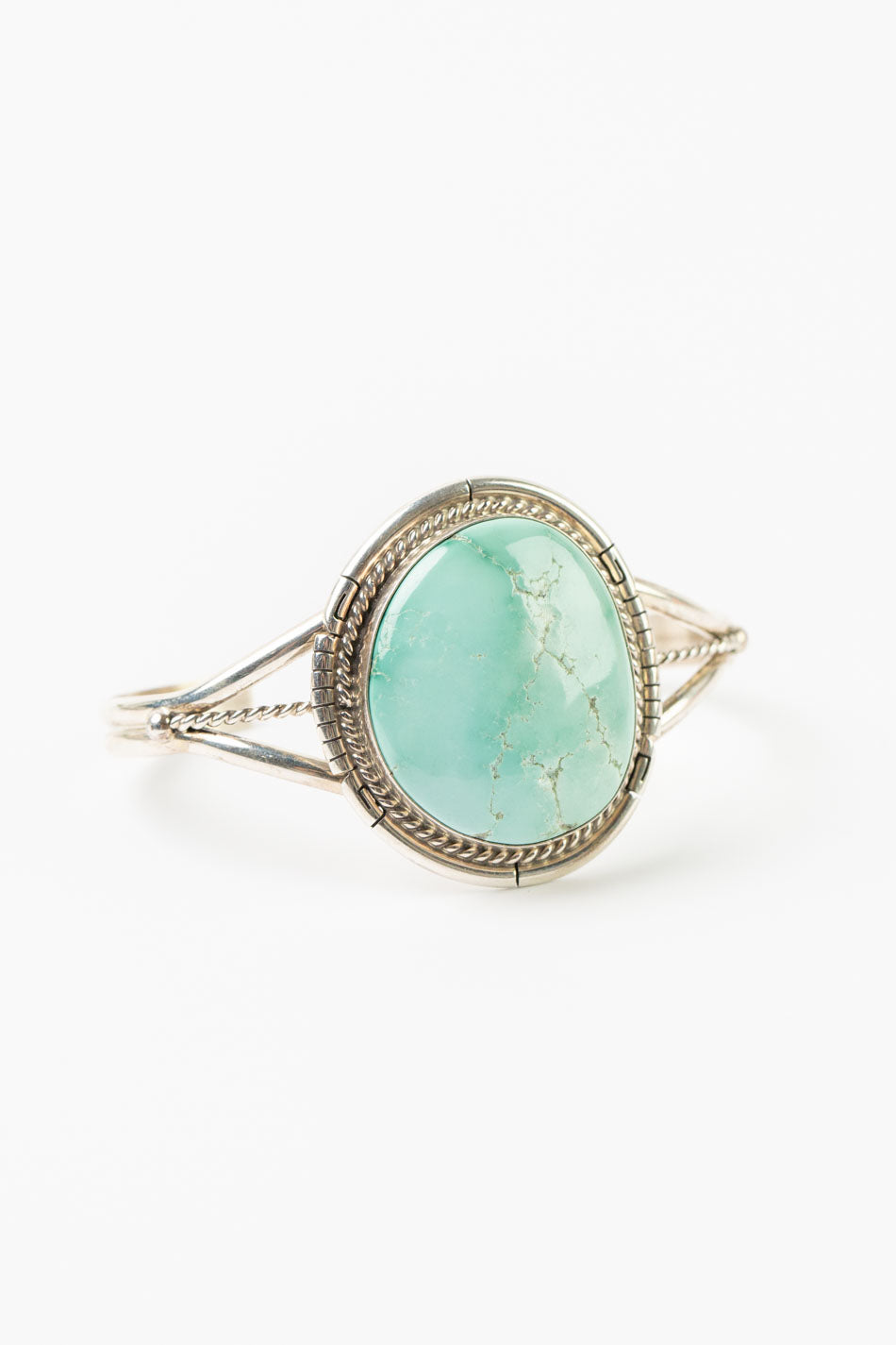 Native American Royston Turquoise Cuff Bracelet