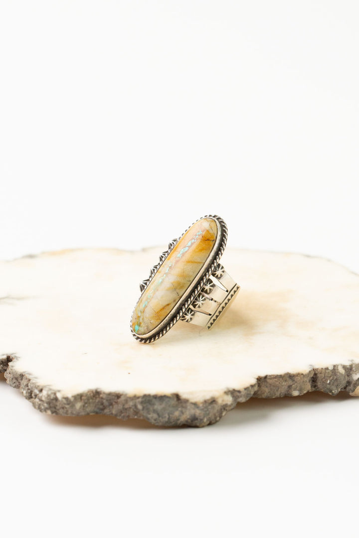 A. Cadman Boulder Turquoise Ring
