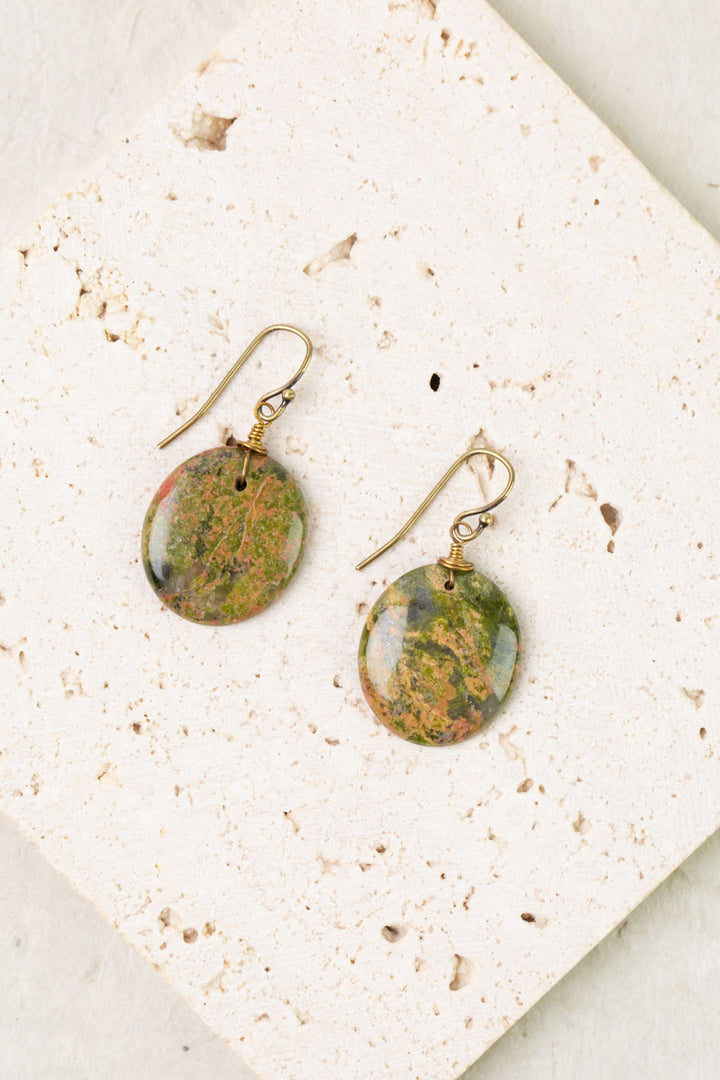 Dominion Unikite Mixed Metal Earrings