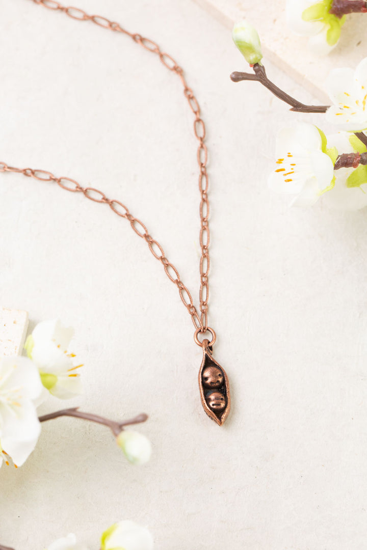 Dominion 15.75-17.75" Two Peas In A Pod Simple Necklace