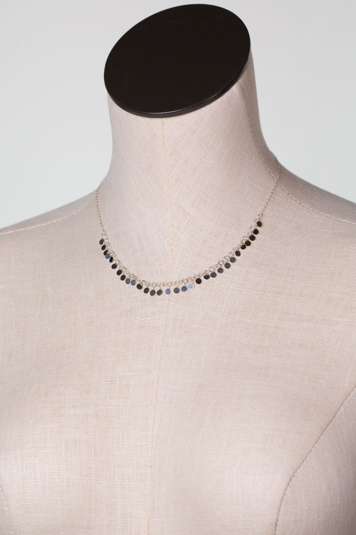 One Of A Kind 15.5-17.5" Sterling Silver Simple Necklace