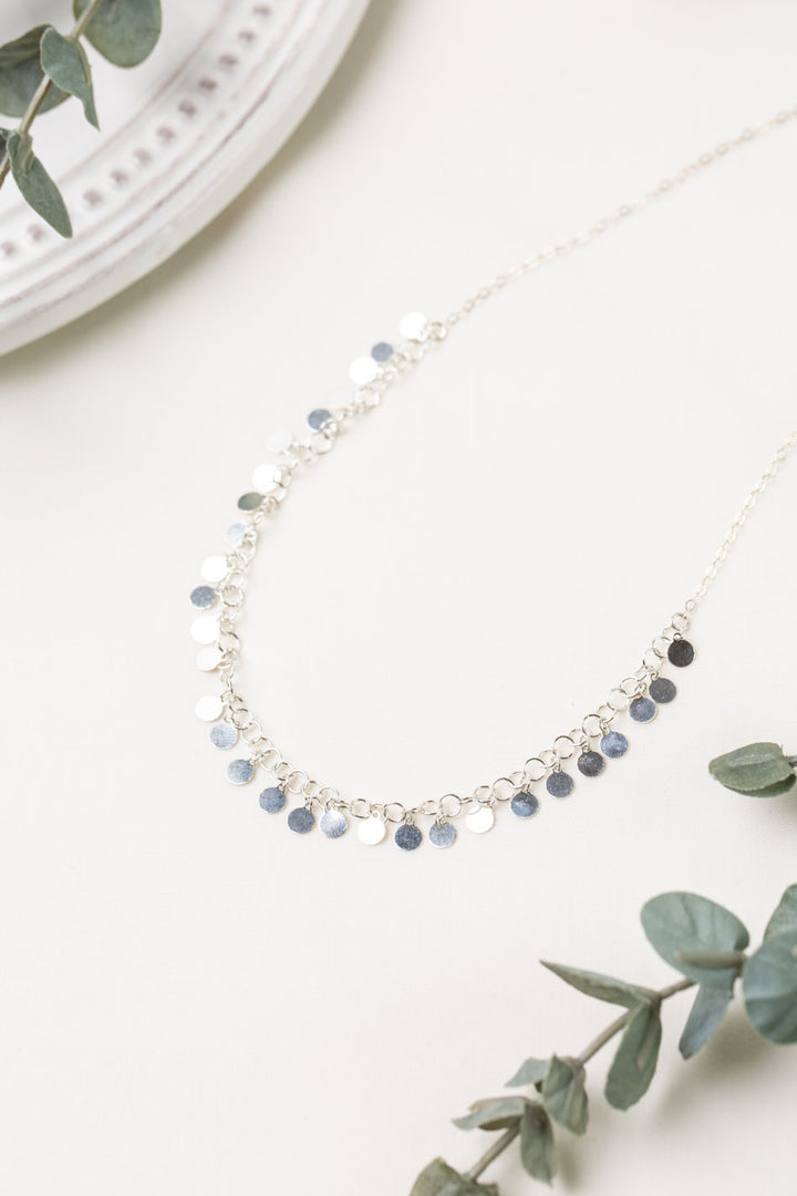 One Of A Kind 15.5-17.5" Sterling Silver Simple Necklace