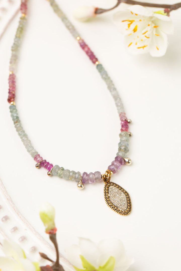 One Of A Kind 16.25-18.25" Sapphire Simple Necklace