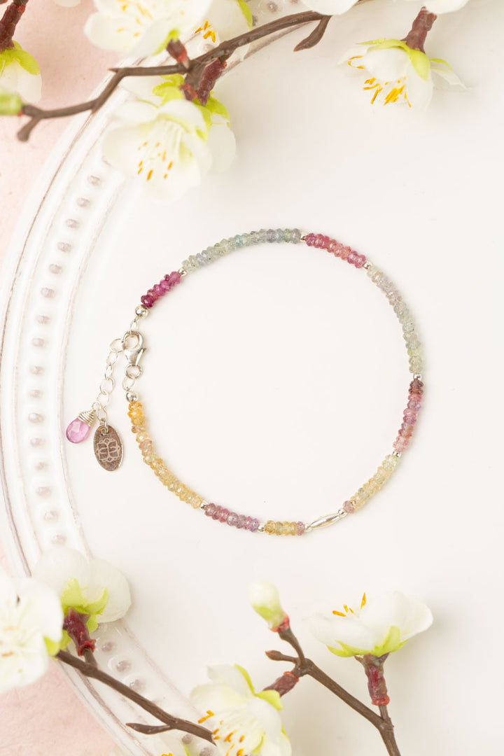 One Of A Kind 7.5-8.5" Sapphire Simple Bracelet