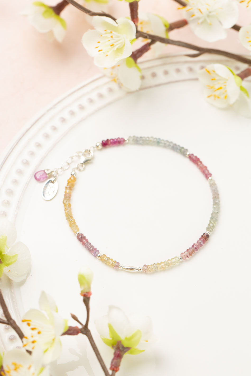 One Of A Kind 7.5-8.5" Sapphire Simple Bracelet