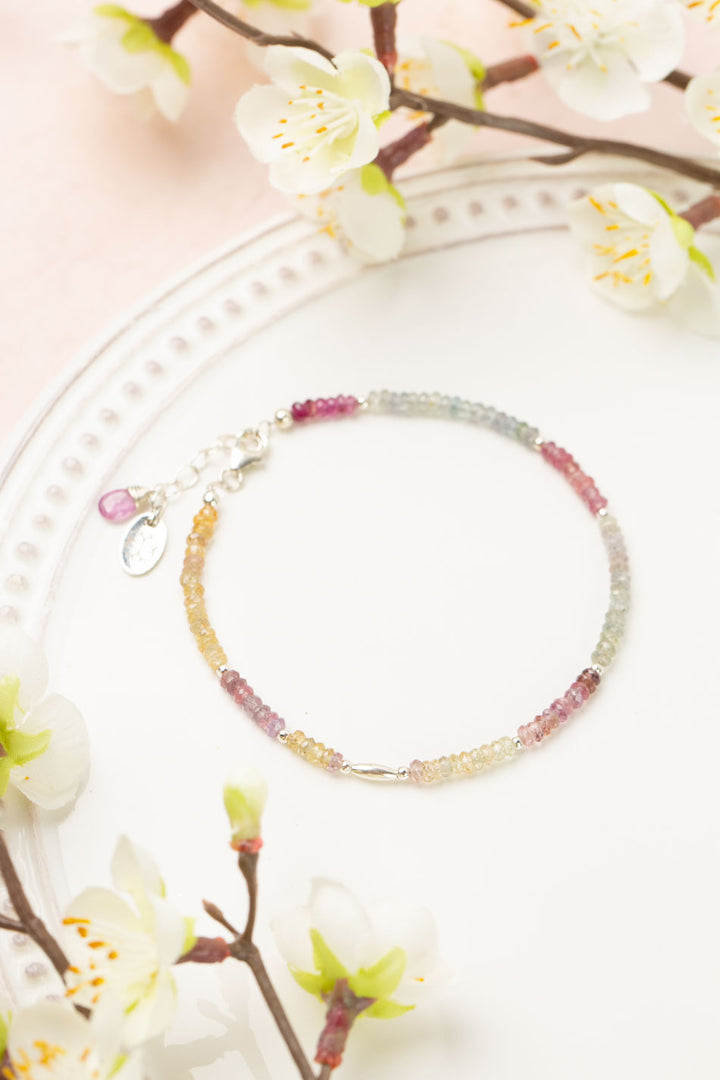 One Of A Kind 7.5-8.5" Sapphire Simple Bracelet