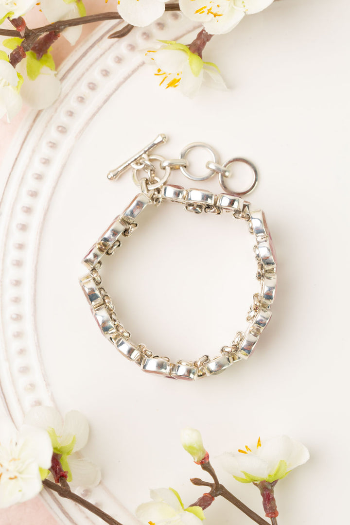 One Of A Kind 7.5-8.5" Sapphire Statement Bracelet