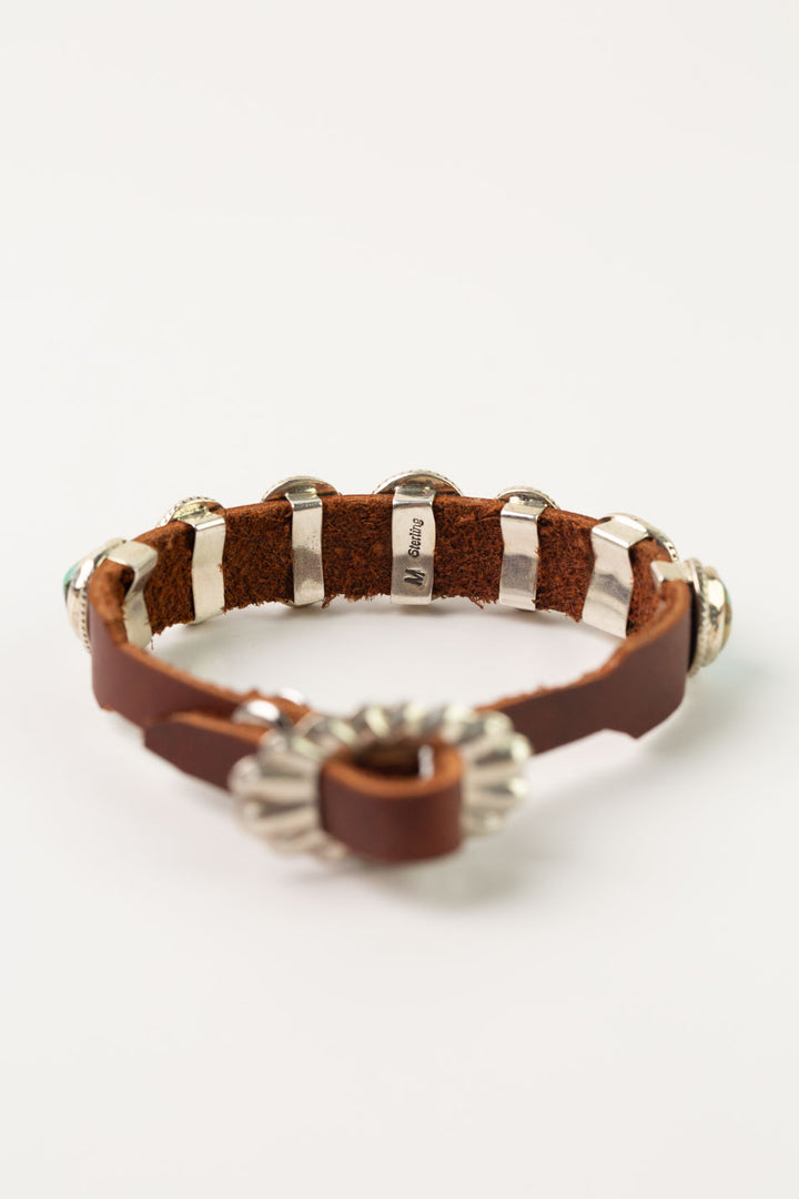 Dan Morgan 10" Kingman Turquoise Simple Bracelet