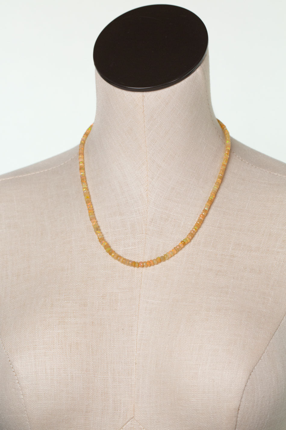 One Of A Kind 18-20" High Quality Opal Simple Necklace