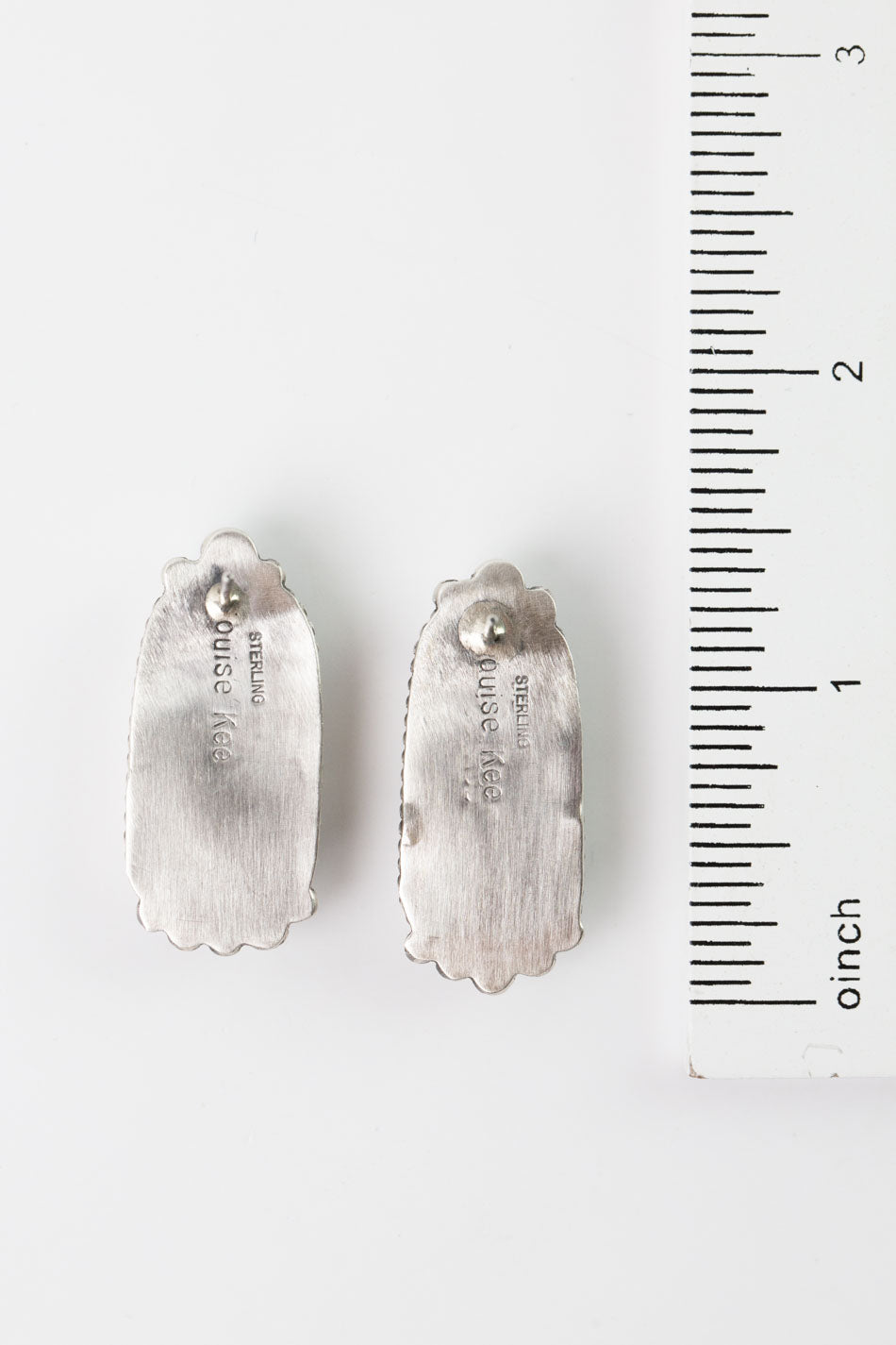 Native American White Buffalo Statement Earrings
