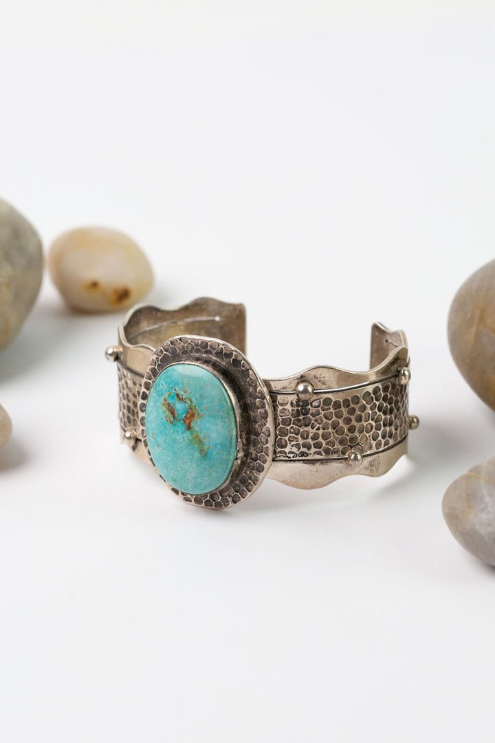 Betta Lee Navajo Blue Ridge Turquoise Cuff