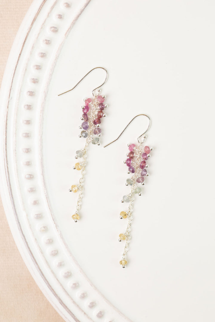 One Of A Kind Sapphire Dangle Earrings