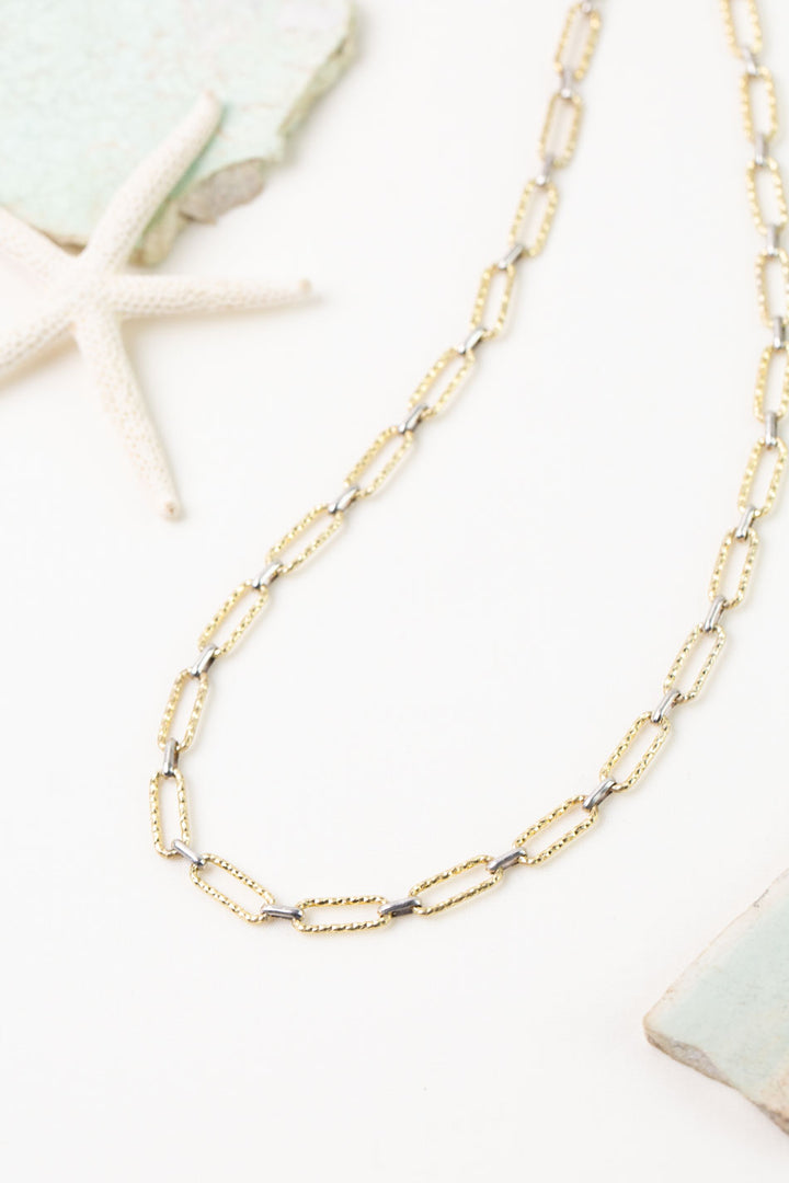 One Of A Kind 29.5-31.5" Vermeil Italian Chain Simple Necklace