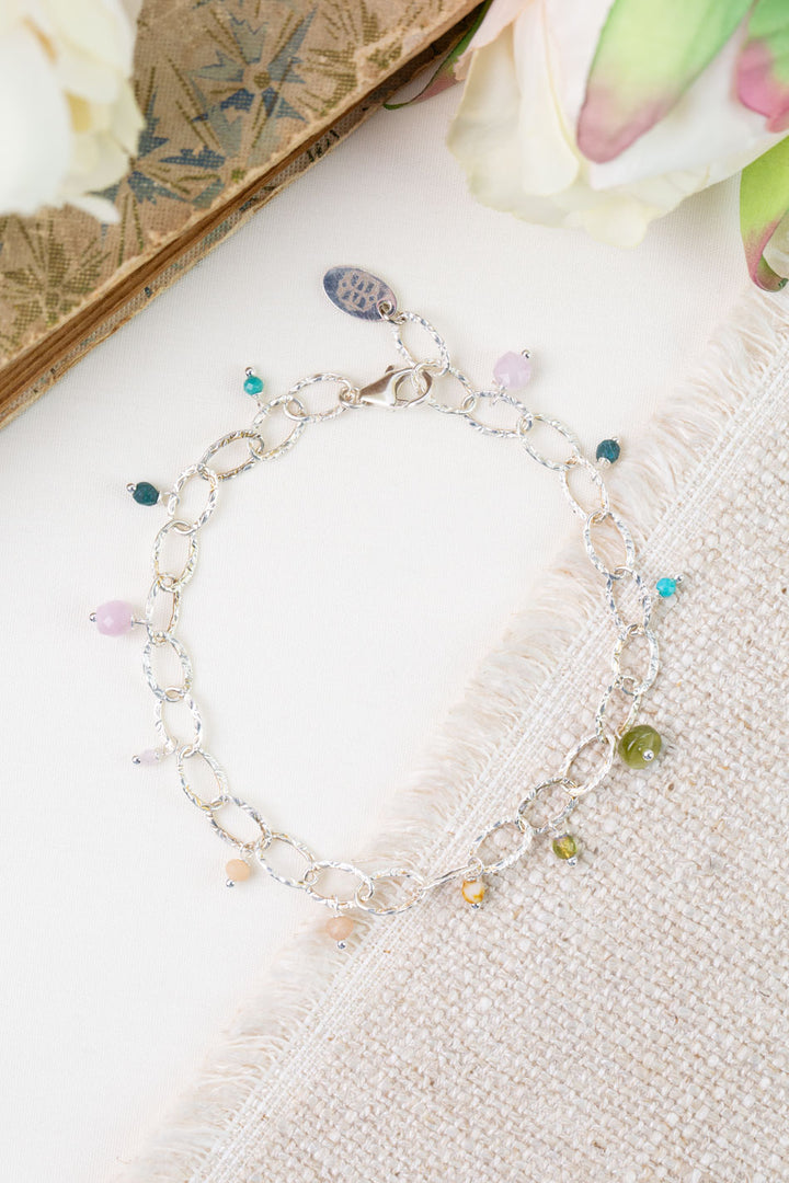 Primrose 8.5" Czech Glass Simple Bracelet