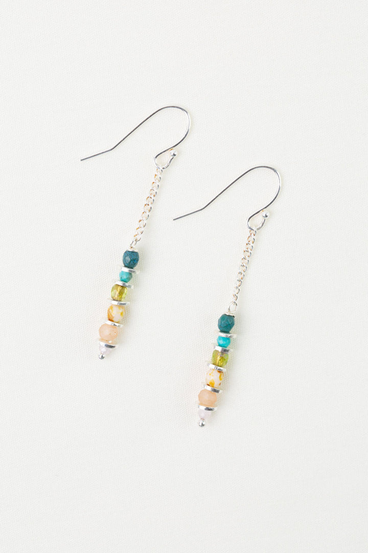 Primrose Czech Glass Dangle Earrings