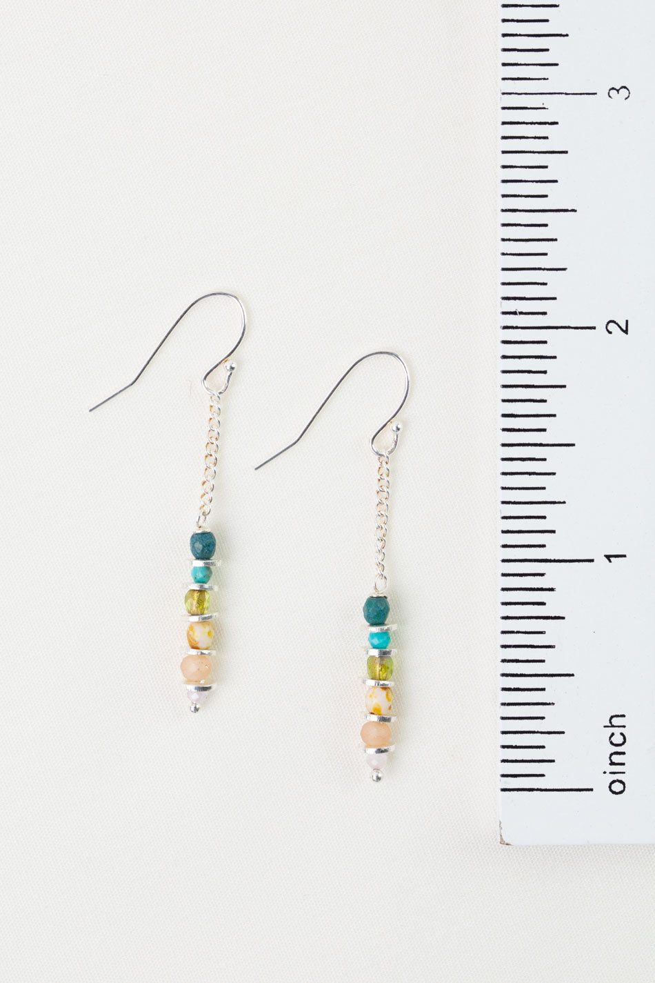Primrose Czech Glass Dangle Earrings