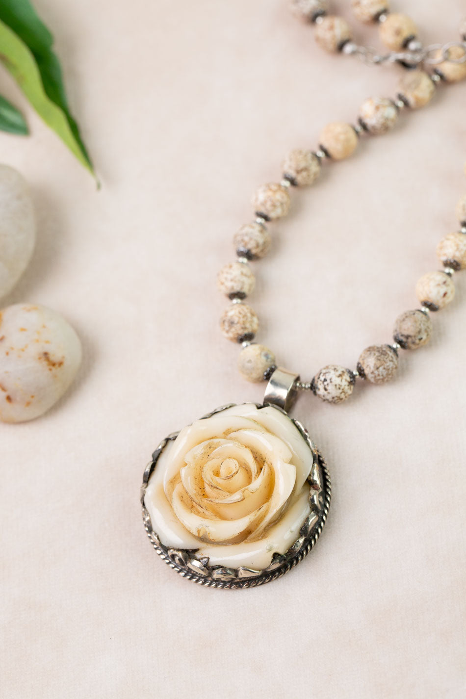 One Of A Kind 20-22" Natural Tibetan Focal Statement Necklace