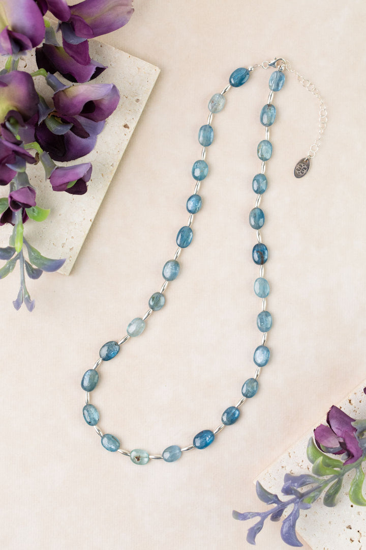 One Of A Kind 16.75-18.75" Kyanite Simple Necklace