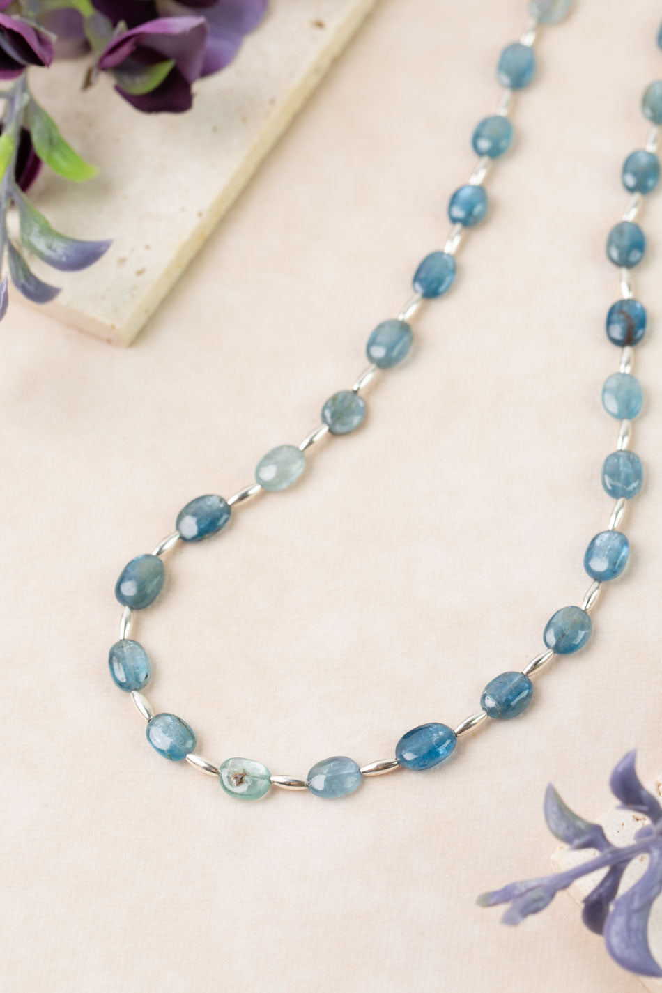 One Of A Kind 16.75-18.75" Kyanite Simple Necklace