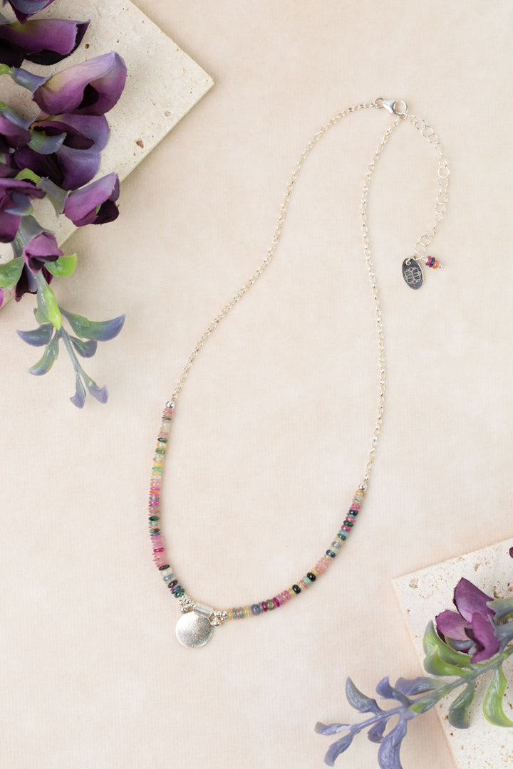 One Of A Kind 15-17" Sapphire Simple Necklace