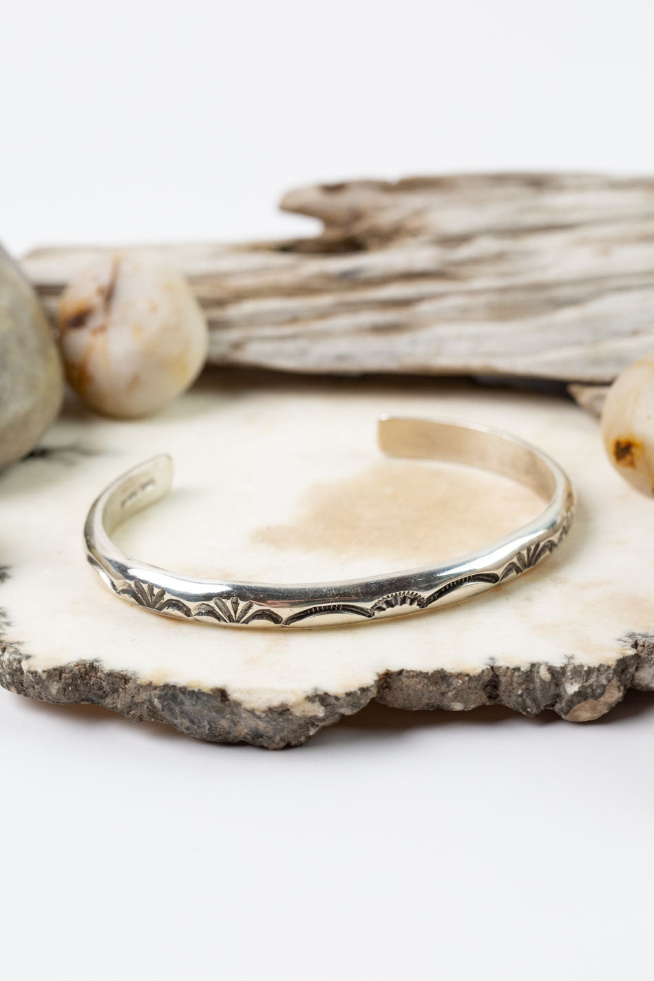 Native American Sterling Silver Cuff Bracelet