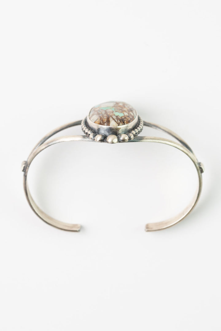 D.S. Royston Ribbon Turquoise Cuff Bracelet