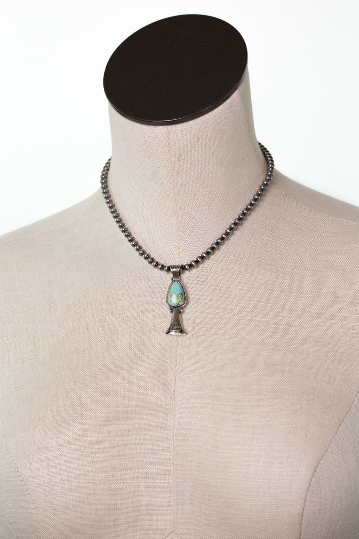 Verley Betone 16" Sonoran Gold Turquoise Statement Necklace