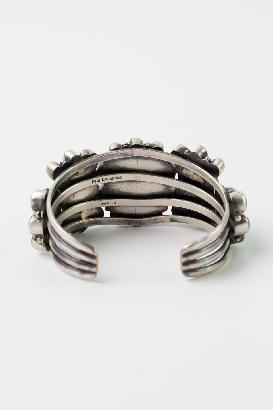 Paul Livingston " Royston Turquoise Cuff Bracelet