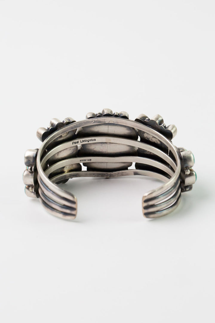 Paul Livingston " Royston Turquoise Cuff Bracelet