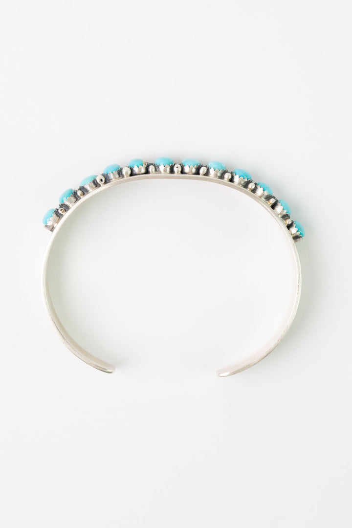 Paul Livingston Kingman Turquoise Cuff Bracelet