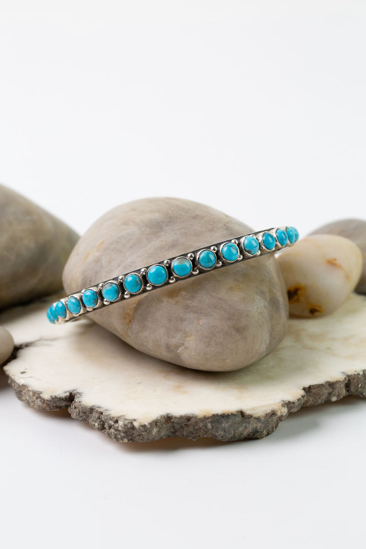 Native American Kingman Turquoise Bracelet