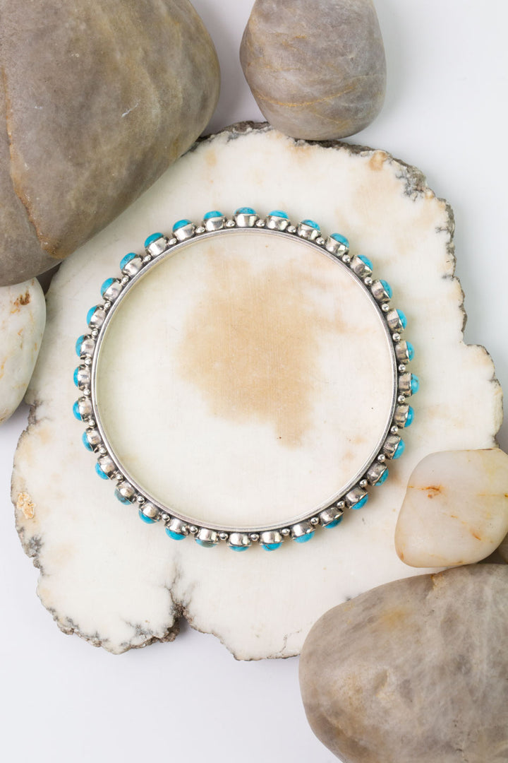 Native American Kingman Turquoise Bracelet