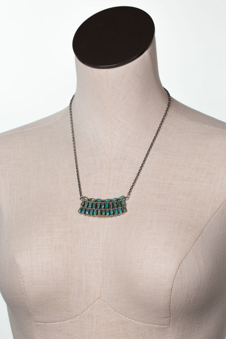 Stamp M. B. 20.5" Statement Necklace