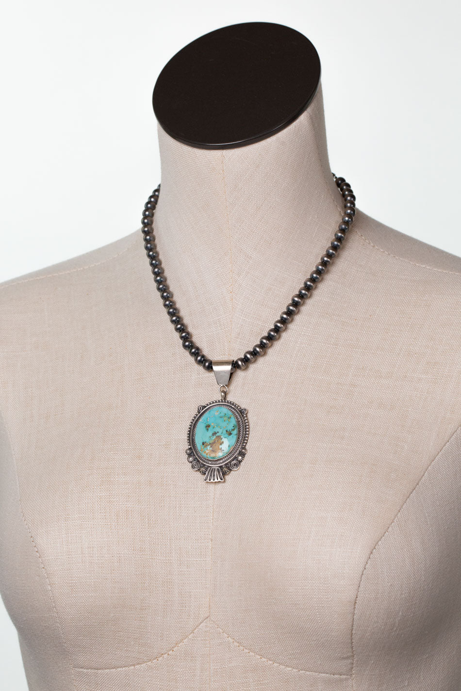 S. Tso Royston Turquoise Pendant