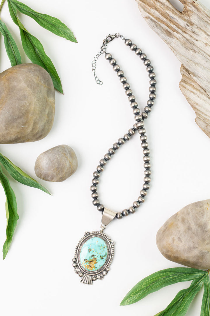 S. Tso Royston Turquoise Pendant