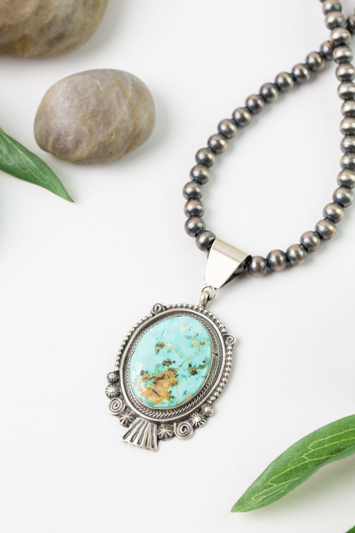 S. Tso Royston Turquoise Pendant