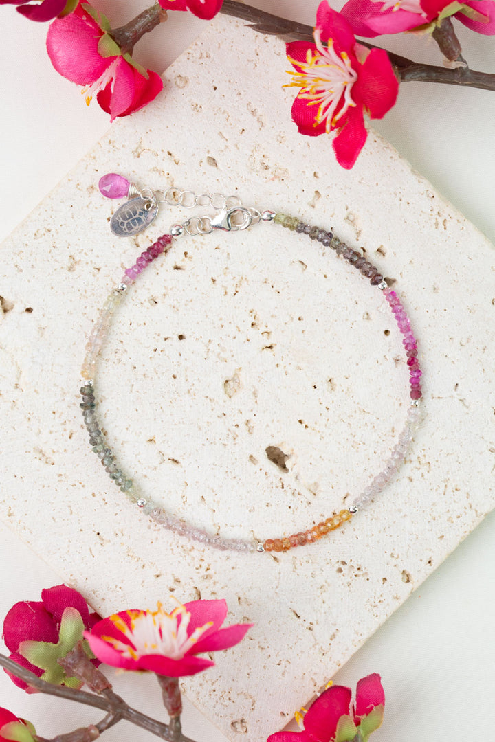 One Of A Kind 7.5-8.5" Sapphire Simple Bracelet