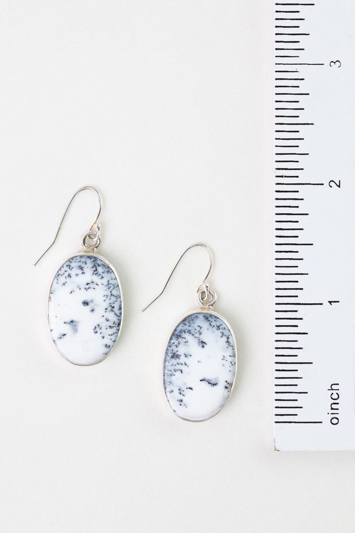 One Of A Kind Dendrite Opal Earrings