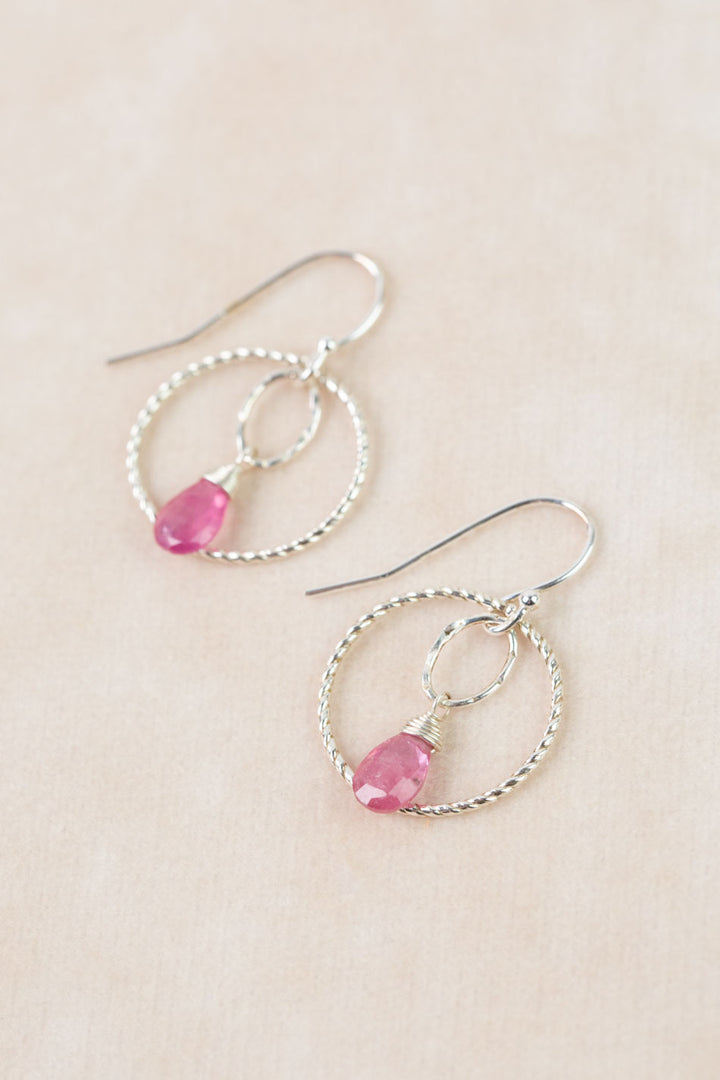 One Of A Kind Sapphire Dangle Earrings