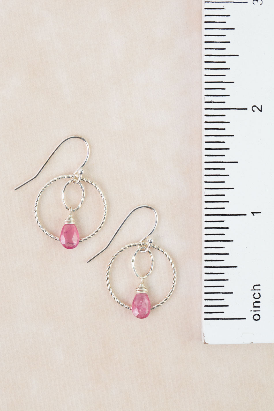 One Of A Kind Sapphire Dangle Earrings