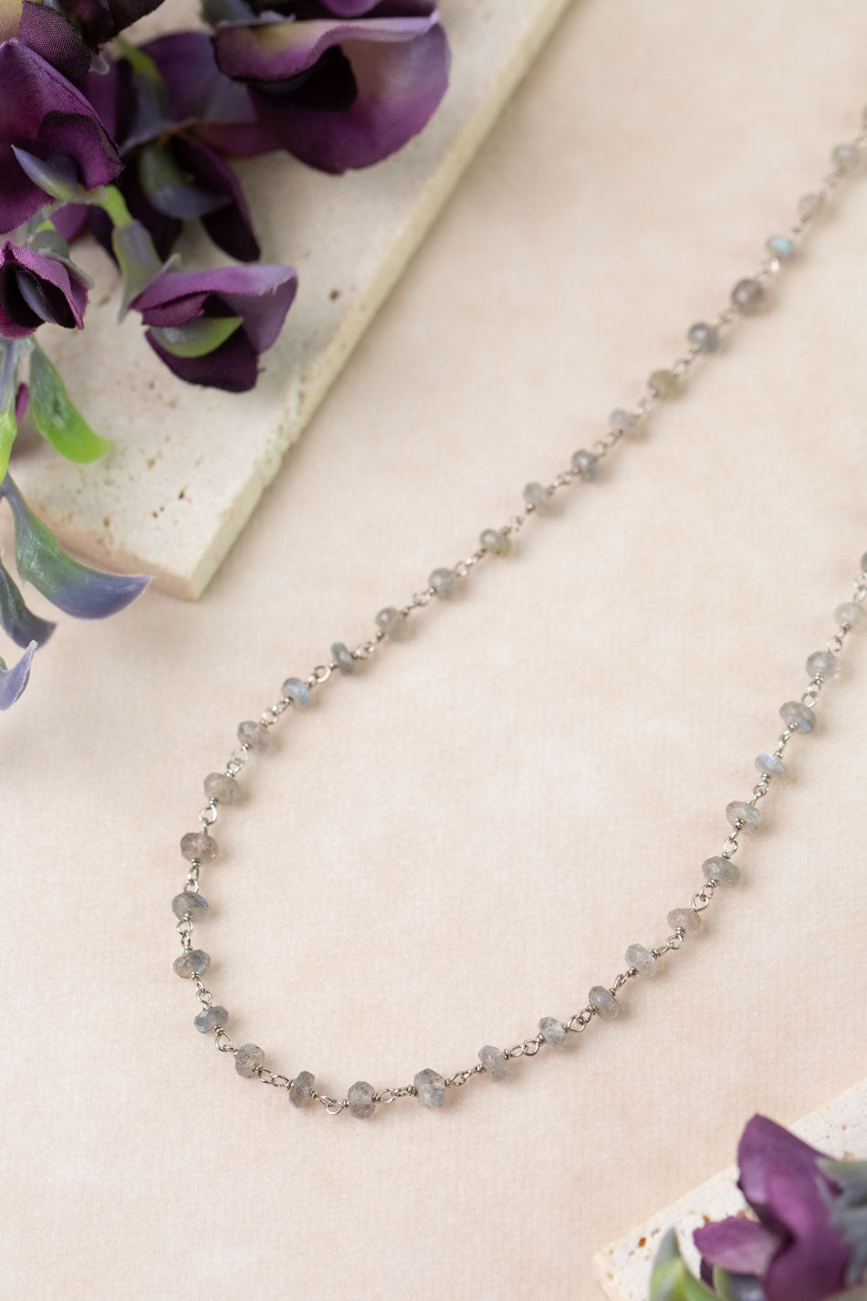 One Of A Kind 35.5-37.5" Labradorite Simple Necklace
