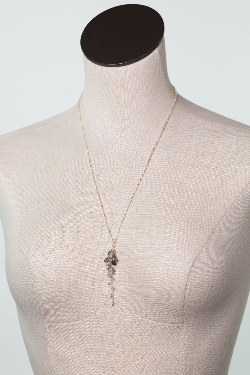 One Of A Kind 21.5-23.5" Labradorite Statement Necklace