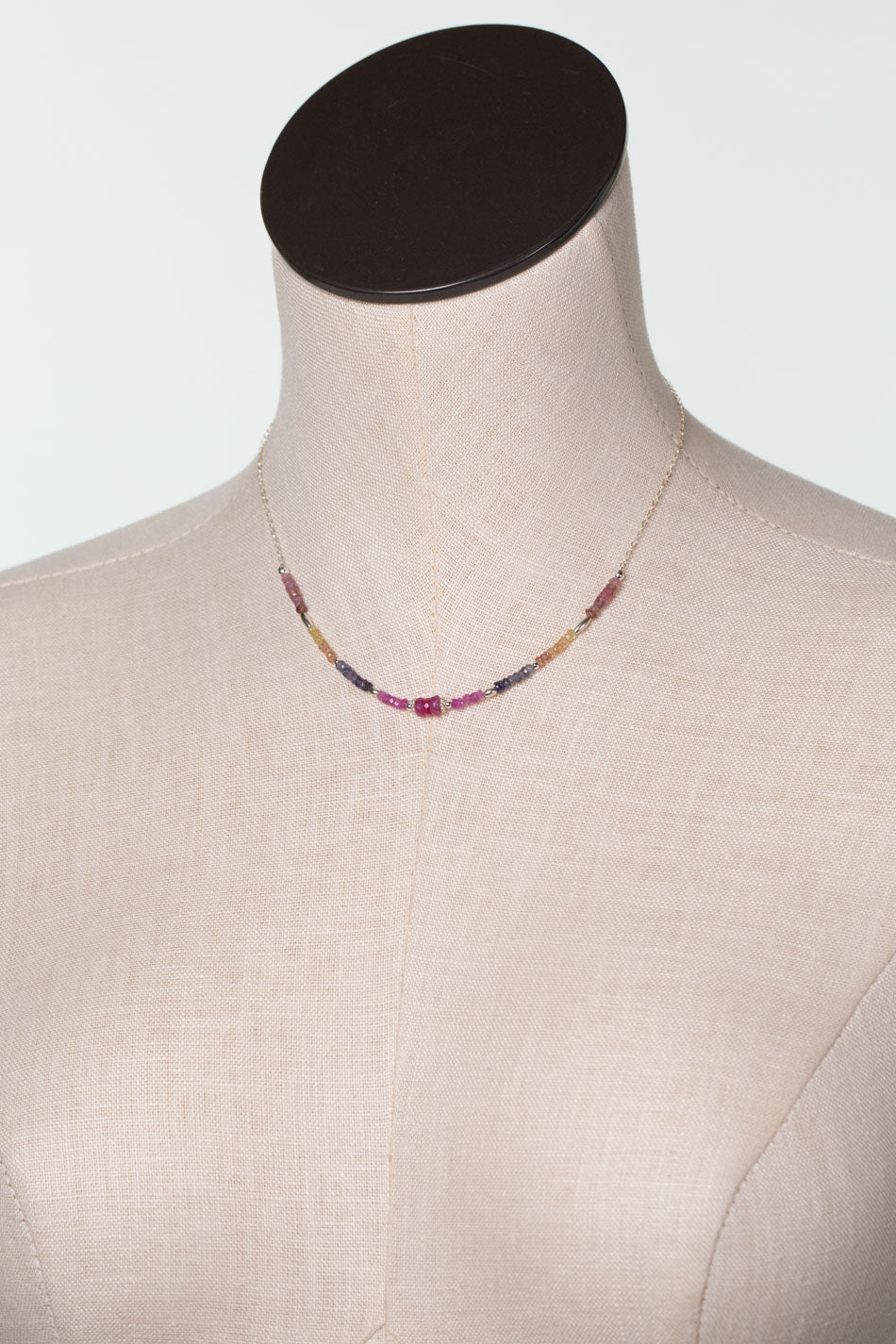 One Of A Kind 15-17" Sapphire Simple Necklace