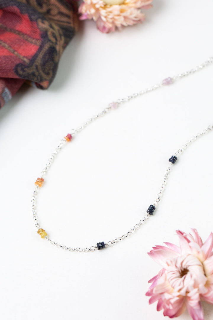 One Of A Kind 20.5-22.5" Sapphire Simple Necklace