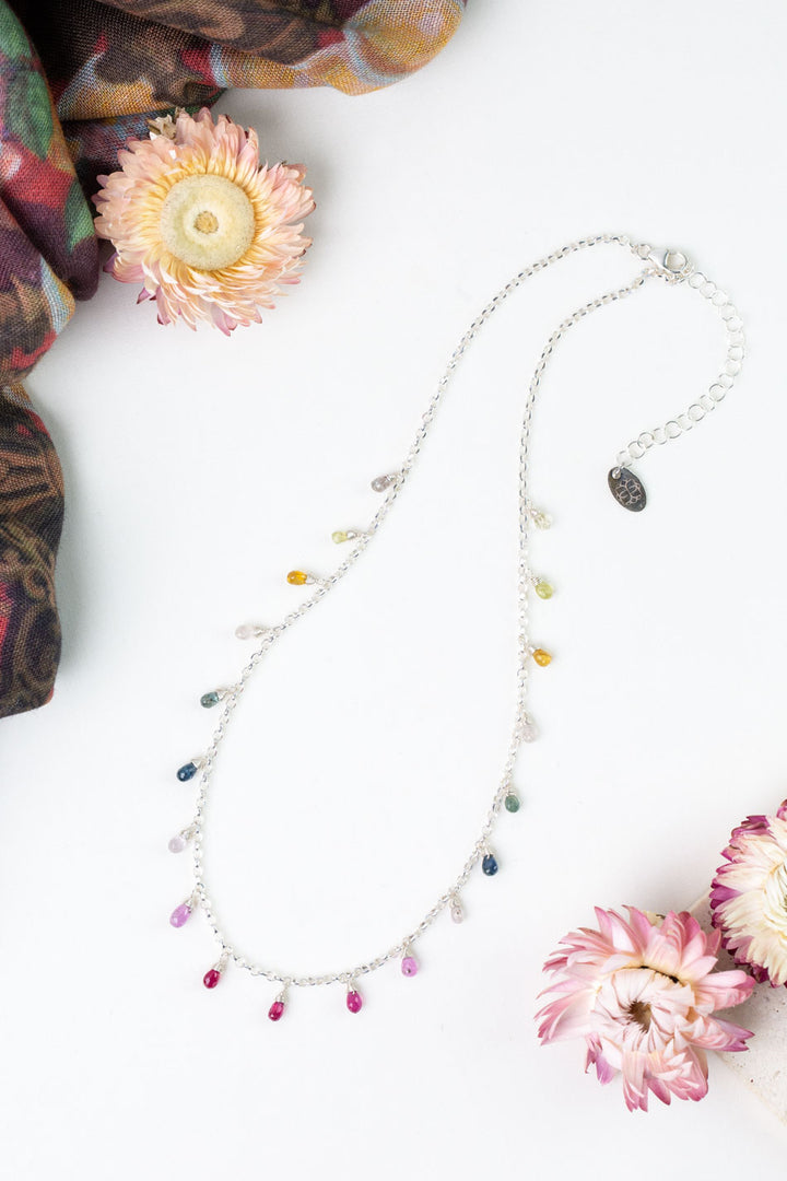 One Of A Kind 15.5-17.5" Sapphire Simple Necklace