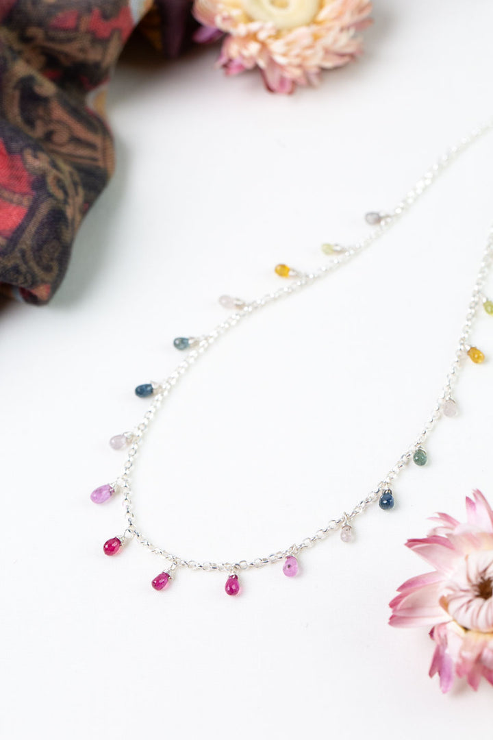 One Of A Kind 15.5-17.5" Sapphire Simple Necklace