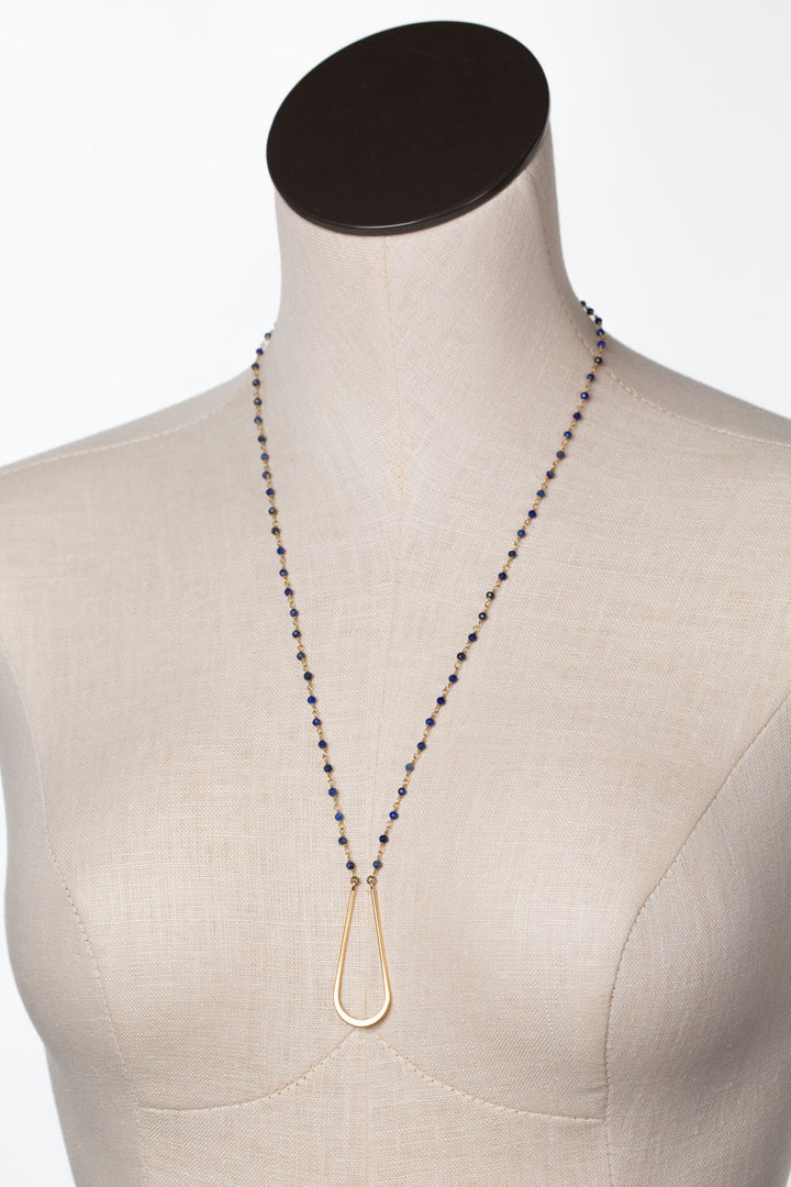 One Of A Kind 23-25" Lapis Simple Necklace