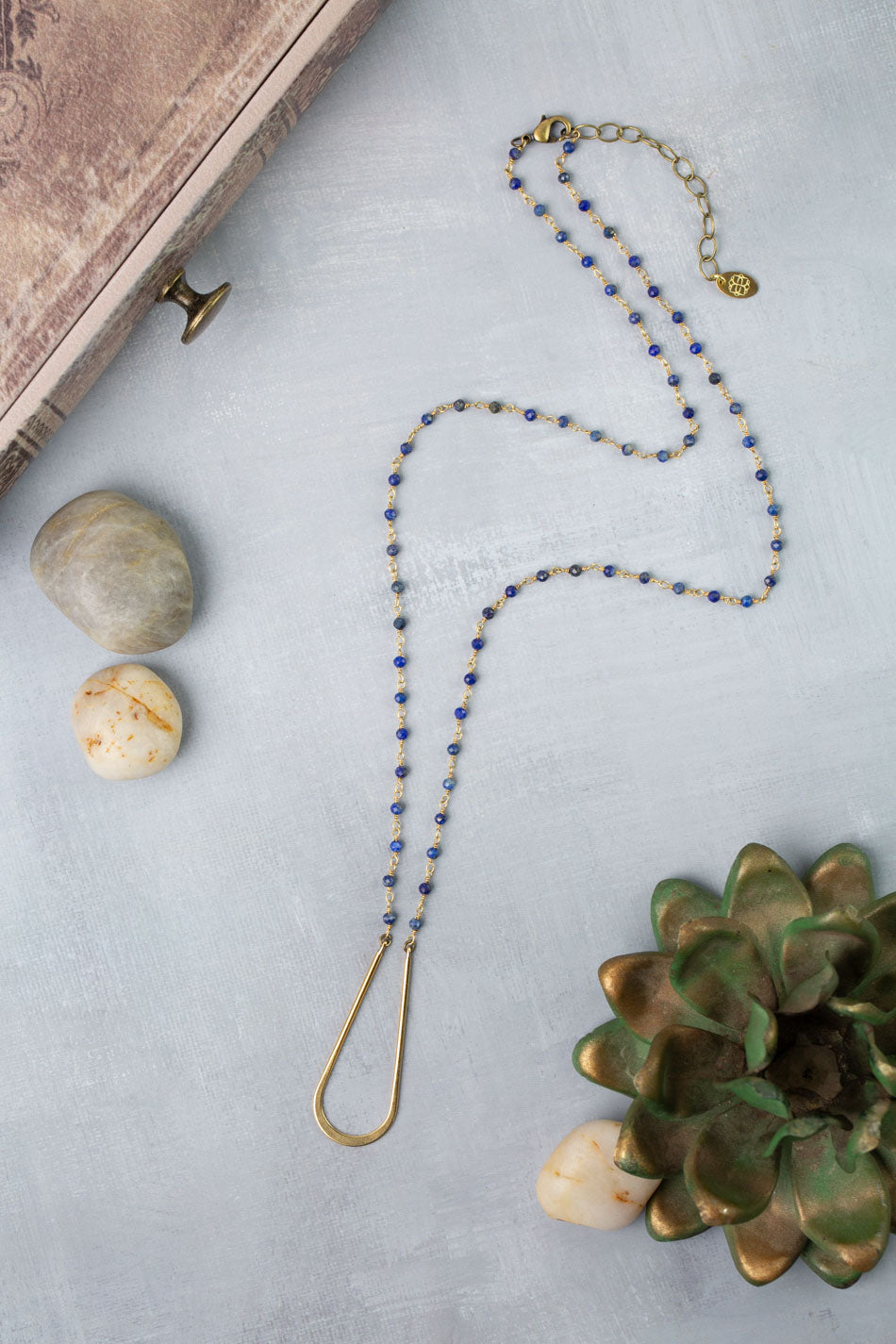 One Of A Kind 23-25" Lapis Simple Necklace