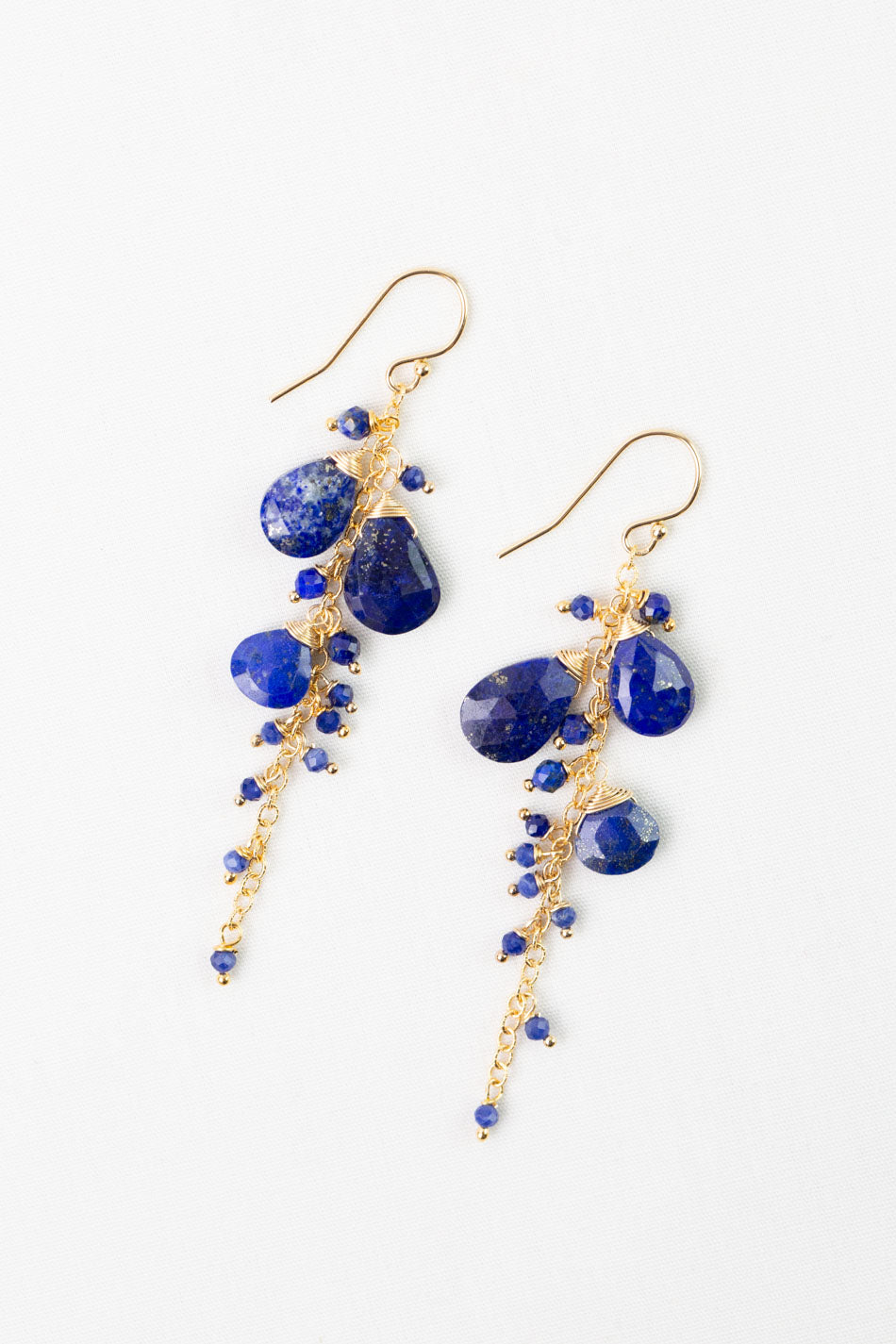 One Of A Kind Lapis Dangle Earrings