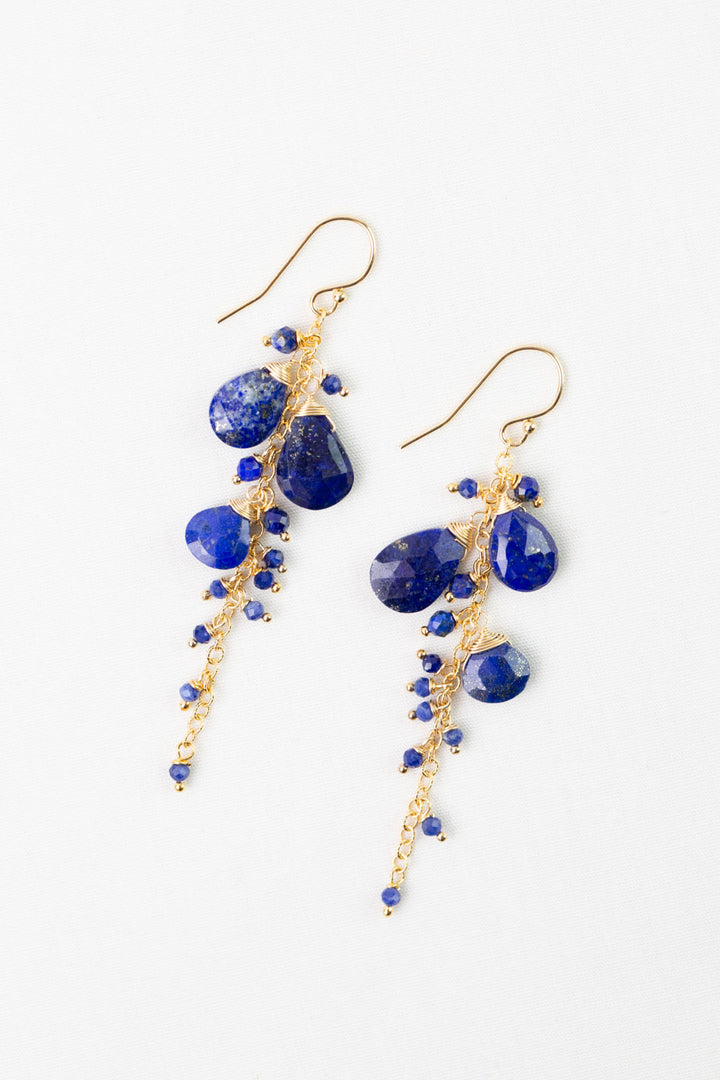One Of A Kind Lapis Dangle Earrings